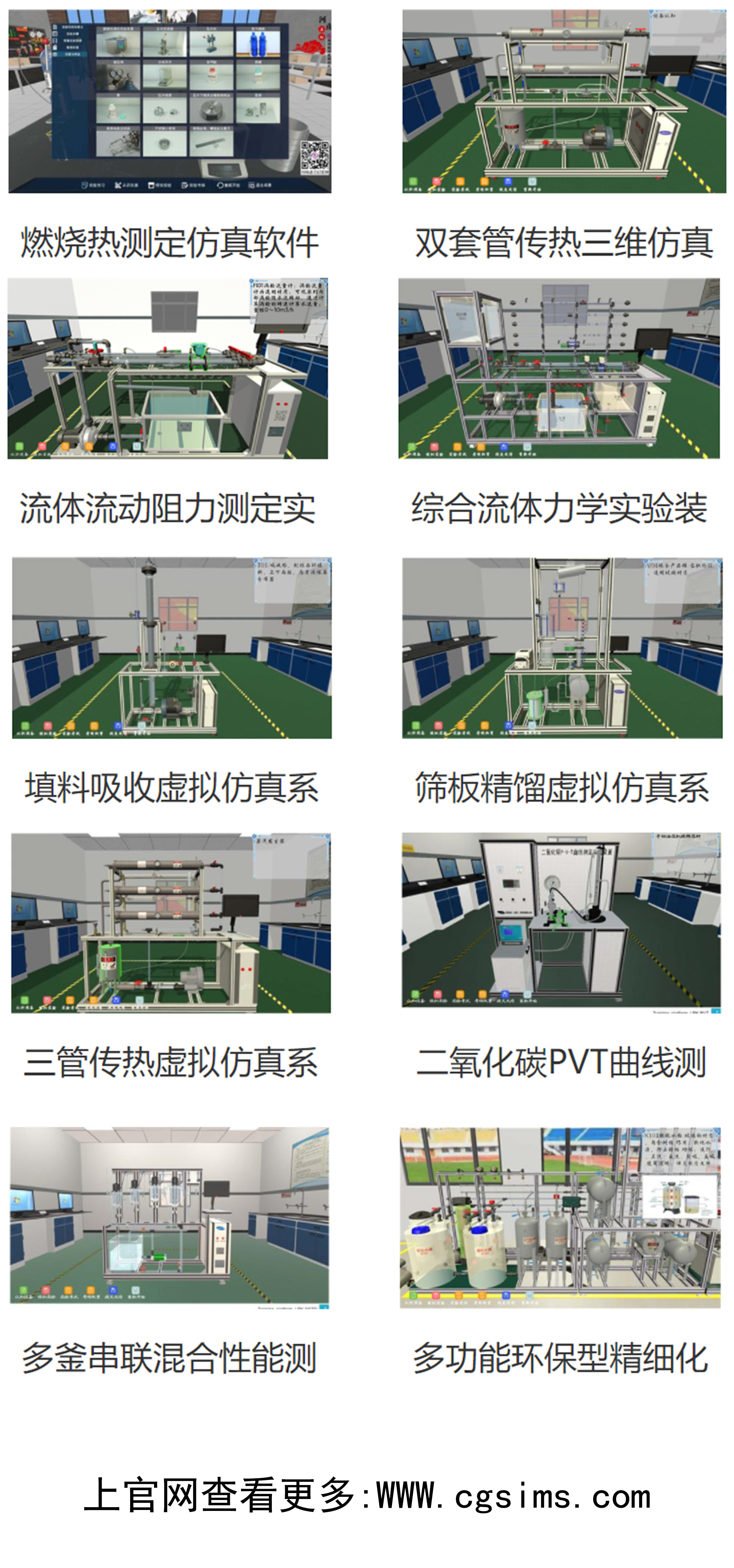 三維仿真場景+三維動畫相呼應、配合，為學校增添教學色彩